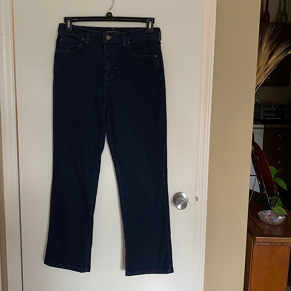 LEE PLATINUM LABEL Dark wash jeans, 10 short